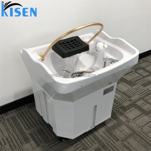 Lavabo Kisen para champú, MOQ 1, entrega rápida, lavacabezas para salón, tazón de masaje europeo japonés en oferta - Product Image 3