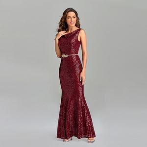 Robe de soirée sirène simple et élégante pour femmes, robe de fête de haute qualité, robe pour femmes - Product Image 2