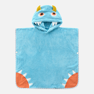 Serviette <span class=keywords><strong>de</strong></span> <span class=keywords><strong>bain</strong></span> Halloween à séchage rapide pour garçons et filles Babi Monster Cartoon Design Stitch Towel Woven Robes pour salle <span class=keywords><strong>de</strong></span> <span class=keywords><strong>bain</strong></span> - Product Image 2