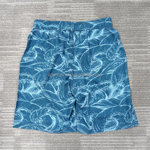 Pantaloncini da spiaggia leggeri da <span class=keywords><strong>uomo</strong></span> personalizzati con motivo a onde di <span class=keywords><strong>mare</strong></span> per le vacanze disponibili - Product Image 3
