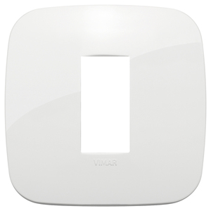 Vimar Wall <b>Switch</b> Plate 9.5 Cm White Single Toggle - Product Image 1