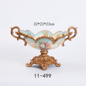 Vaisselle en vrac Personnalisé en Fiber de Verre En Résine Haute Pied Plat Plaque Ventes Asie <span class=keywords><strong>Du</strong></span> Sud-Est - Product Image 2
