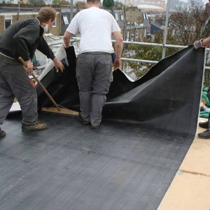 UV kháng ASTM tiêu chuẩn EPDM mái chống thấm tấm 2m 4m chiều rộng cuộn lợp EPDM màng giá - Product Image 1