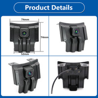 Caméra avant avec logo AHD 1080P, vision nocturne, étanche IP68, 170 degrés, pour Toyota Prado 150 LC150 2018 2019 2020