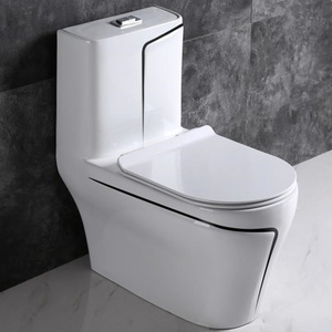 Sanitaires Salle de bain Siège de toilette <span class=keywords><strong>blanc</strong></span> <span class=keywords><strong>et</strong></span> <span class=keywords><strong>noir</strong></span> - Product Image 2