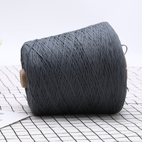Fil fantaisie en coton mercerisé à âme creuse pour tricot de pulls, coton traité, fil de coton torréfié, 100% coton en anneaux, pour peignage fin personnalisé