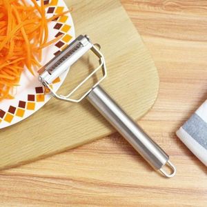 Râpe de cuisine double en acier inoxydable K489 pour pommes de terre, concombres et carottes - Product Image 4