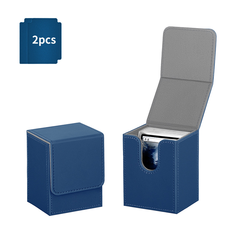 Scatola verticale inserto-100-blu-2 carte blu