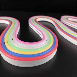 220V 110V Rgb Ronde Led Neon Touw Buislicht 14Mm 16Mm 18Mm 20 22Mm 360 Graden Led Neon Flex