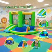 FBSPORT Équipement de jeux d'intérieur commercial, Château gonflable géant, Combo de jeux gonflables pour aire de jeux intérieure