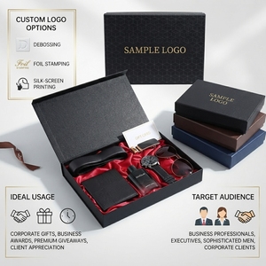 Coffrets Cadeaux Exécutifs Tendance 2026 pour Hommes – Cadeaux Personnalisés Haut <span class=keywords><strong>de</strong></span> Gamme pour la Reconnaissance des Employés et des Clients - Product Image 1