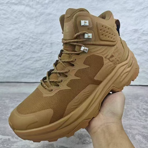 Botas de Senderismo Ligeras para Hombre DFA01 en Color Coyote Marrón, Negro, Beige y Gris, Zapatos Deportivos Cómodos para Trail Running - Product Image 5