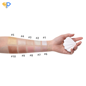 Paleta de Iluminador en Polvo Ginger Diamond de Marca Privada, <span class=keywords><strong>Maquillaje</strong></span> Facial Iluminador, Contorneador, con Brillo Perlado y Efecto Luminoso - Product Image 2