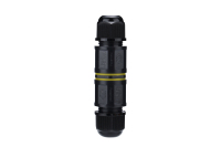 3 P Core IP68 Conector de alimentación a prueba de agua Conector rápido sin tornillos de 2 vías para cámara de seguridad Cableado de jardín Paneles solares