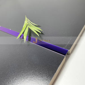 Perfil de Transición de Acero Inoxidable Pulido de Alta Calidad en Forma de U para Espejos, para Paredes y Pisos de Apartamentos, Duradero e Impermeable - Product Image 4