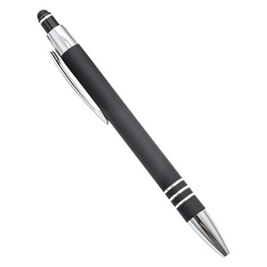 Spray Rubber Metal Ball <b>Pen</b> Touch Screen Writing Custom Hotel Office Promotional Gift <b>Pen</b> - Product Image 1
