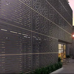 Wholesale Metal exterior aluminum laser cut sheet Architectural aluminum facade