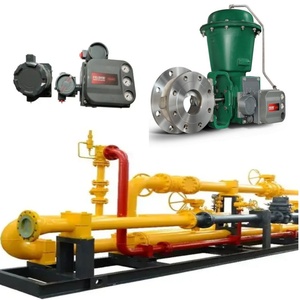 Bloc de commande de vanne avec vanne de régulation EMERSON Fisher V150/V200/V300, actionneur pneumatique 1061/2052 et positionneur DVC6200 - Product Image 4