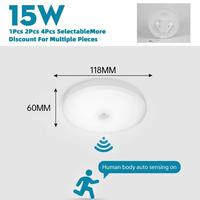 Luz con sensor de movimiento de plástico 74led hecho en China