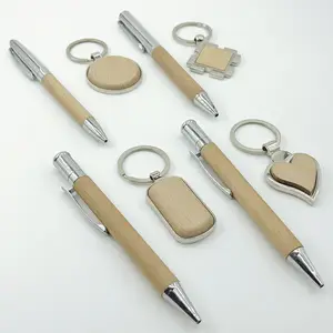 Nhà Sản Xuất Điều Hành Khuyến Mại Bộ Quà Tặng Doanh Nghiệp Cardholder Keychain Pen Gift Set