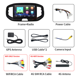 Cho Kia KX1 2018-2020 10.1 inch headunit 2 DIN Octa-core Quad <span class=keywords><strong>wifi</strong></span> 4 gam DSP Carplay xe stereo GPS Navigation Android xe đài phát thanh - Product Image 2