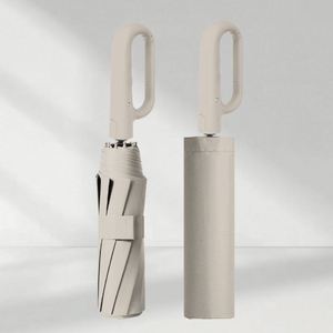 Sun UV Windproof Compact <b>Smart</b> Automatic Foldable Promotional Small Umbrella for Adult - Product Image 1
