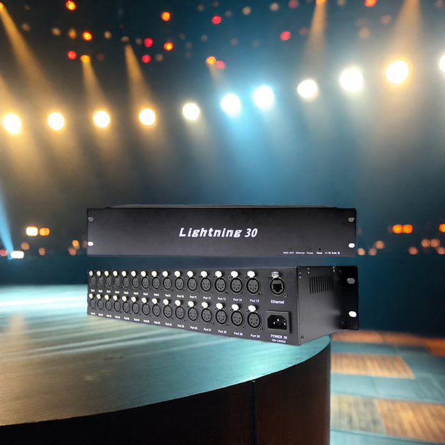 RGB 512 DMX Controller 12/20/30 Port Night Club LED Dimmer for Party Event Wedding-Nightclub Lighting Controller