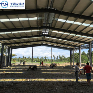 โครงสร้างเหล็กสำเร็จรูป TianPuAn สำหรับงานก่อสร้าง แพลตฟอร์มเหล็ก คานรูปตัว H งานเชื่อมตามมาตรฐาน GB สำหรับที่พักพิงกลางแจ้ง - Product Image 2