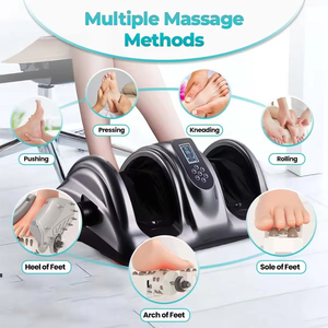 Masajeador de Pies con Rodillos Shiatsu, Máquina de Masaje de Pantorrillas con Calor, Venta al por Mayor de Fábrica - Product Image 1