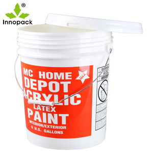 ถังสีทรงกลม Innopack ขนาด 20 ลิตร สีดำ ผลิตจาก HDPE รีไซเคิล 100% ป้องกันรังสียูวี ได้รับการรับรองมาตรฐาน ISO9001/HACCP/PAHS - Product Image 4
