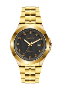 Montre simple à quartz HALEI neuve et originale, étanche 3 ATM, en acier inoxydable, mouvement japonais, vente en gros en dropshipping - Product Image 3