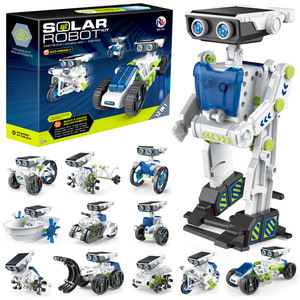 12 in 1 esperimento scientifico giocattolo <span class=keywords><strong>Robot</strong></span> solare fai da te costruire <span class=keywords><strong>Robot</strong></span> educativi alimentati Kit di gadget tecnologici per bambini - Product Image 5