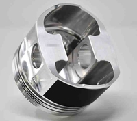 Piston de moteur en aluminium usiné CNC sur mesure avec revêtement pour 911 1jz 2jz Tb48 Xr6