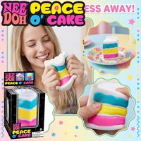 Nee Do TPR Nice Squishy Popsicle Butter Cube Fidget Toy Ice Cream Squeeze Stress Ball for Kids Adults Anxiety Relief Sensory Toy