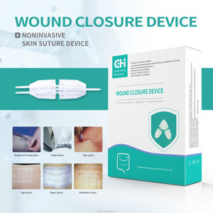 Fabrika doğrudan tedarik Zip dikiş tek paket tıbbi yara cilt kapatma cihazı cerrahi dikişler yara bakımı - Product Image 3