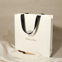 Papel Blanco Personalizado Ecológico Reciclable de Alta Calidad para Joyería, Compras, Bodas, Cumpleaños, Aromaterapia y Esenciales