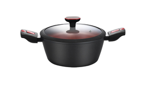 Envío rápido, doble quemador, seguridad saludable, inducción, aluminio fundido a presión, granito chino, sartén antiadherente - Product Image 2