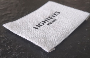 Wholesale Custom Fashion Label T-shirt <strong>logo</strong> <strong>Jeans</strong> Cotton Clothing Label <strong>logo</strong> - Product Image 6
