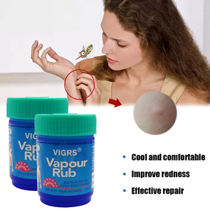 Unguento al mentolo crema per il freddo e l'influenza sollievo dalla congestione nasale menta piperita rilassamento muscolare dolore assistenza sanitaria