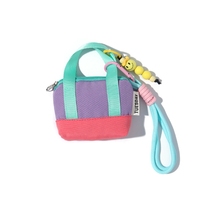 Mini sac à main, étui pour écouteurs, boîte de rangement, protecteur de câble de données, sac d'organisation, porte-monnaie - Polyester écologique, cadeau de bienvenue