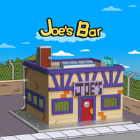 Blocs de construction DIY Street View, modèle de la taverne de Moe des Simpsons, inspiré de l'anime, échelle 1:8, jouet de construction en plastique, cadeau pour enfant
