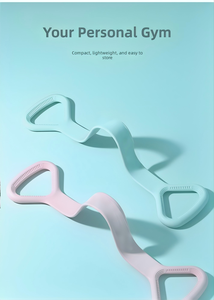 Nouvelle <span class=keywords><strong>Bande</strong></span> de Résistance en Élastomère Thermoplastique à 8 Caractères pour Femmes, pour l'Élargissement des Épaules et le Remodelage du Dos, Idéale pour le Yoga et le Fitness, et la Mise en Forme Corporelle - Product Image 3