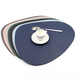 Wipeable PU Leather Place Mats Household <b>Table</b> Mats <b>for</b> Kitchen Dining <b>Table</b> Non-Slip Easy Clean <b>Placemat</b> - Product Image 4