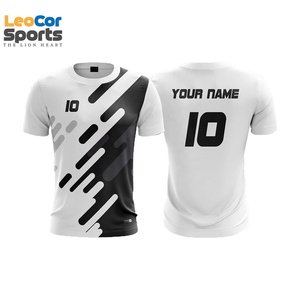 Nouvel uniforme de football Leocor Sports unisexe, design personnalisé, impression par transfert thermique, tissu Spandex/Polyester 240g, logo personnalisé - Product Image 3