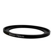 Accessoires pour appareil photo numérique Massa, alliage d'aluminium noir, personnalisation OEM, compatible avec les objectifs plein format, bague d'adaptation pour filtre 52 mm, 62 mm, 72 mm