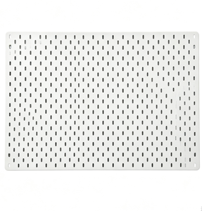 Powder Coated Anti-Corrosion Perforated Hole Board, Durable <b>Wall</b> Pegboard for Home Decoration and <b>Storage</b> - Product Image 1