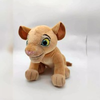 Boneka Singa Duduk Lucu Super Lembut 11-30cm Isi Kapas PP Simba King Hadiah untuk Unisex