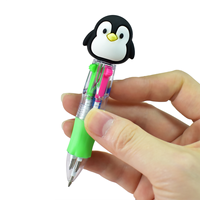 Stylo bille miniature personnalisé en forme de poupée de dessin animé mignonne, accessoire de stylo de comptabilité manuel décoratif