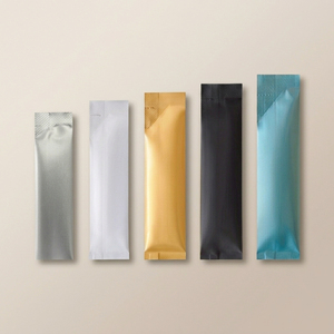 Bolsa de Embalaje de Plástico Mylar Pequeña con Sellado de 3 Lados, Bolsa Plana Desechable de Papel de Aluminio para Empacar Café y Té - Product Image 5