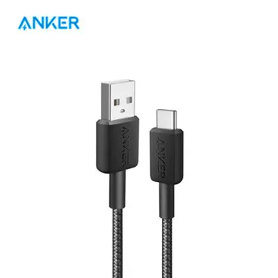 Anker kabel data usb pengisian daya cepat, kabel data usb Tipe c UNTUK samsung, kabel pengisian daya Cepat Ponsel